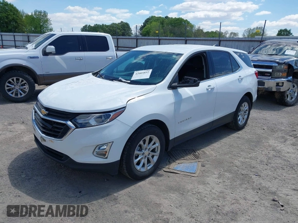 2020 Chevrolet Equinox LT z VIN 2GNAXJEV1L6123142, wystawiony jako IAAI lot #42005852 z przebiegiem 87 169 mil mil oraz . Historia ofert i sprzedaży dostępna na DreamBid. Obrazek 2.