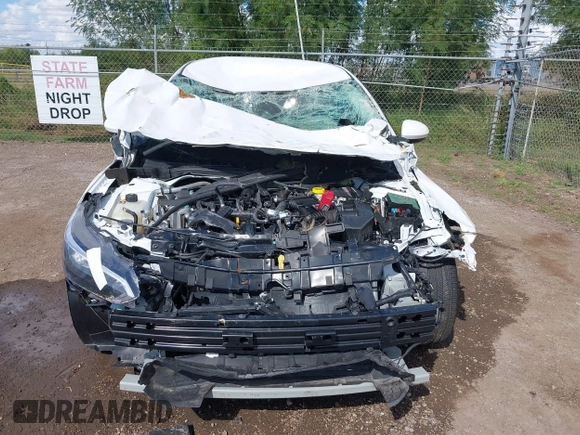 2024 Nissan Sentra SV with VIN 3N1AB8CV5RY267743, listed as a IAAI auction lot 40641292 with 19,272 mi miles and . Bid and sale history available at DreamBid. Image 11.