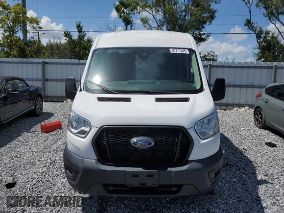 2023 Ford Transit Cargo with VIN 1FTBR1C86PKA12559, listed as a Copart auction lot 60771385 with 11,478 mi miles and Non repairable. Bid and sale history available at DreamBid. Image 5.