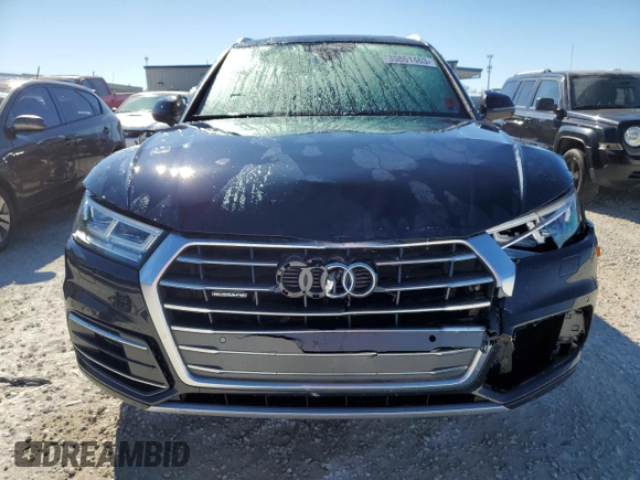 2018 Audi Q5 Premium Plus with VIN WA1BNAFY8J2019294, listed as a Copart auction lot 35861463 with 38,506 mi miles and . Bid and sale history available at DreamBid. Image 5.