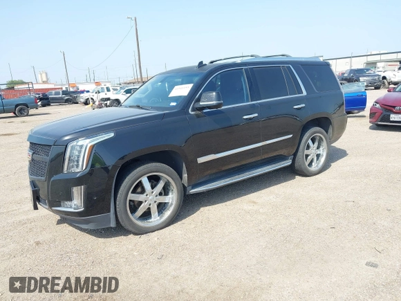 2017 Cadillac Escalade z VIN 1GYS3AKJ4HR338806, wystawiony jako IAAI lot #41941193 z przebiegiem 119 865 mil mil oraz . Historia ofert i sprzedaży dostępna na DreamBid. Obrazek 2.