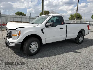 2022 Ford F-150 XL with VIN 1FTMF1EB2NKD02840, listed as a Copart auction lot 43288735 with 35,824 mi miles and Clean title. Bid and sale history available at DreamBid. Image 1.