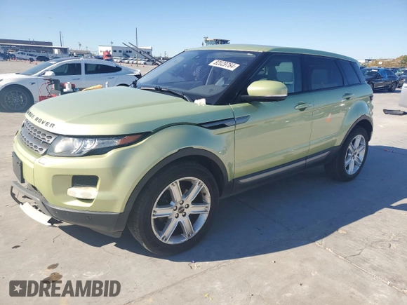 2012 Land Rover Range Rover Evoque Pure Premium with VIN SALVR2BGXCH690792, listed as a Copart auction lot 82029764 with 105,552 mi miles and Salvage Title. Bid and sale history available at carsss.com. Image 1.
