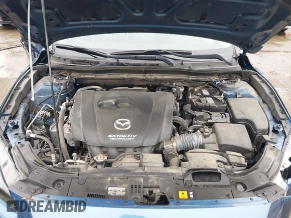 2018 Mazda 3 Touring with VIN 3MZBN1V35JM217641, listed as a IAAI auction lot 41943433 with 64,884 mi miles. Bid and sale history available at carsss.com. Image 10.