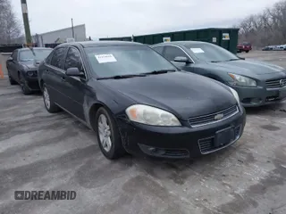 2007 Chevrolet Impala LT with VIN 2G1WC58RX79311963, listed as a IAAI auction lot 41674628 with 162,819 mi miles and . Bid and sale history available at DreamBid. Image 1.