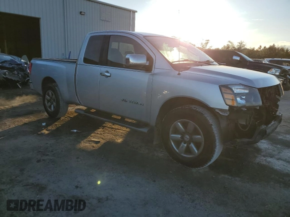 2010 Nissan Titan SE with VIN 1N6BA0CH6AN313367, listed as a Copart auction lot 83491054 with 161,918 mi miles and Salvage Title. Bid and sale history available at carsss.com. Image 4.