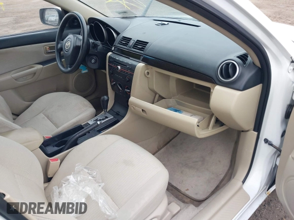 2008 Mazda 3 i Touring with VIN JM1BK12F381863858, listed as a IAAI auction lot 41692437 with Not Provided miles and . Bid and sale history available at DreamBid. Image 5.