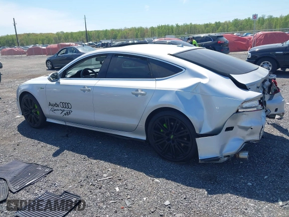 2014 Audi A7 Prestige with VIN WAU2GAFC3EN033481, listed as a IAAI auction lot 42094489 with 93,147 mi miles and . Bid and sale history available at DreamBid. Image 3.
