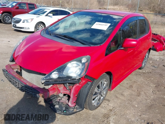 2013 Honda Fit Sport with VIN JHMGE8H57DC070211, listed as a IAAI auction lot 41866545 with 113,235 mi miles. Bid and sale history available at carsss.com. Image 2.