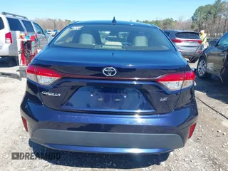 2022 Toyota Corolla LE with VIN JTDEPMAE0NJ198776, listed as a IAAI auction lot 41849752 with 123,143 mi miles. Bid and sale history available at carsss.com. Image 16.