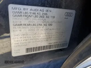 2015 Audi allroad Premium Plus with VIN WA1UFAFL7FA001862, listed as a Copart auction lot 81752063 with 171,605 mi miles. Bid and sale history available at carsss.com. Image 12.
