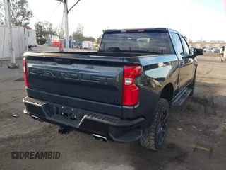 2021 Chevrolet Silverado 1500 LT Trail Boss with VIN 1GCPYFED1MZ449887, listed as a IAAI auction lot 41761670 with 57,324 mi miles and . Bid and sale history available at DreamBid. Image 4.