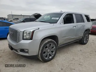 2016 GMC Yukon Denali with VIN 1GKS1CKJ2GR108935, listed as a Copart auction lot 45209655 with 143,421 mi miles and Salvage Title. Bid and sale history available at carsss.com. Image 1.
