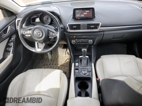 2017 Mazda 3 Grand Touring with VIN JM1BN1M3XH1132760, listed as a Copart auction lot 53936725 with 139,263 mi miles and Salvage Title. Bid and sale history available at DreamBid. Image 8.