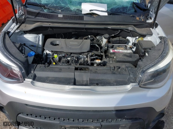 2019 Kia Soul with VIN KNDJN2A24K7641034, listed as a IAAI auction lot 41568605 with 63,685 mi miles. Bid and sale history available at carsss.com. Image 10.