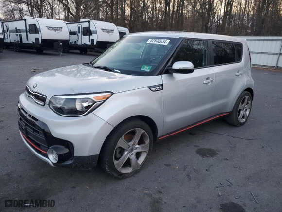 2017 Kia Soul ! with VIN KNDJX3AAXH7446507, listed as a Copart auction lot 82806934 with 75,215 mi miles and Salvage Title. Bid and sale history available at carsss.com. Image 1.