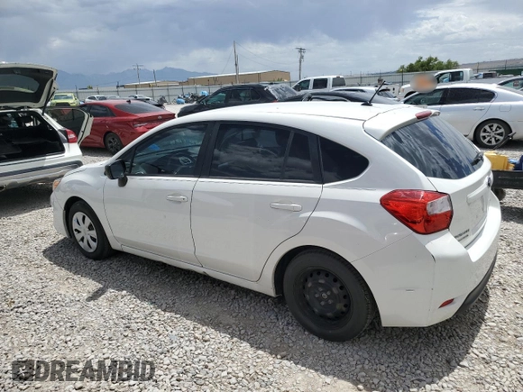 2016 Subaru Impreza 2.0i with VIN JF1GPAA69GH287519, listed as a Copart auction lot 63859185 with 114,762 mi miles and Salvage title. Bid and sale history available at DreamBid. Image 2.