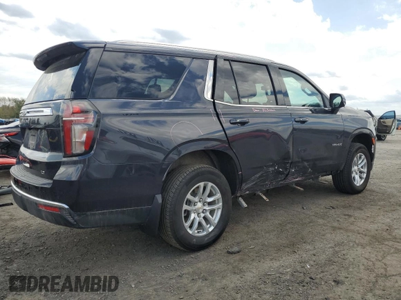2023 Chevrolet Tahoe LT with VIN 1GNSKNKDXPR548259, listed as a Copart auction lot 53362855 with 16,035 mi miles and Salvage title. Bid and sale history available at DreamBid. Image 3.