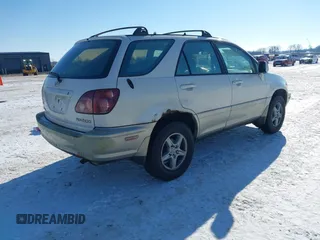 1999 Lexus RX 300 Luxury SUV with VIN JT6HF10U9X0078840, listed as a IAAI auction lot 41361325 with 231,519 mi miles. Bid and sale history available at carsss.com. Image 4.