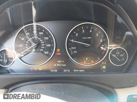 2018 BMW 3 Series 320i xDrive with VIN WBA8A3C59JA492173, listed as a IAAI auction lot 41850946 with 76,196 mi miles and . Bid and sale history available at DreamBid. Image 7.