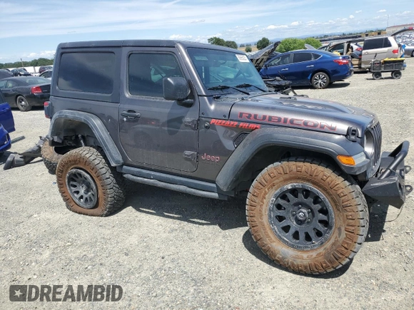 2020 Jeep Wrangler Rubicon z VIN 1C4HJXCG6LW242469, wystawiony jako Copart lot #56965025 z przebiegiem Nie podano mil oraz Szkoda całkowita • Salvage title. Historia ofert i sprzedaży dostępna na DreamBid. Obrazek 4.