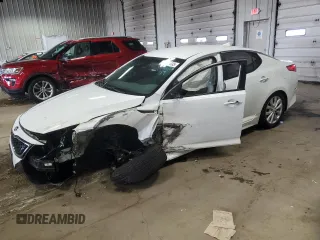 2015 Kia Optima LX z VIN 5XXGM4A75FG466715, wystawiony jako Copart lot #53622635 z przebiegiem 191 599 mil mil oraz Nie do naprawy • Non repairable. Historia ofert i sprzedaży dostępna na DreamBid. Obrazek 1.
