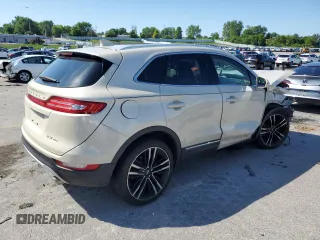 2018 Lincoln MKC Reserve with VIN 5LMTJ3DH2JUL15106, listed as a Copart auction lot 58616205 with 65,662 mi miles and Salvage title. Bid and sale history available at DreamBid. Image 3.