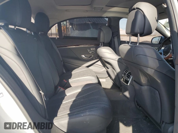 2019 Mercedes-Benz S 560 with VIN WDDUG8GBXKA465035, listed as a Copart auction lot 50627915 with Not Provided miles and Salvage Title. Bid and sale history available at DreamBid. Image 10.