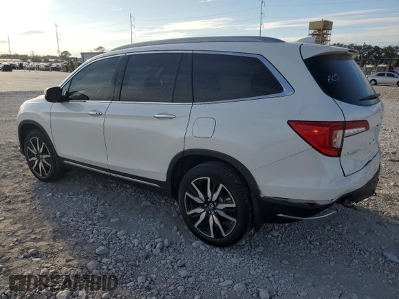 2022 Honda Pilot Touring 7-Passenger with VIN 5FNYF5H65NB011768, listed as a Copart auction lot 74134503 with 27,517 mi miles and Salvage title. Bid and sale history available at DreamBid. Image 2.