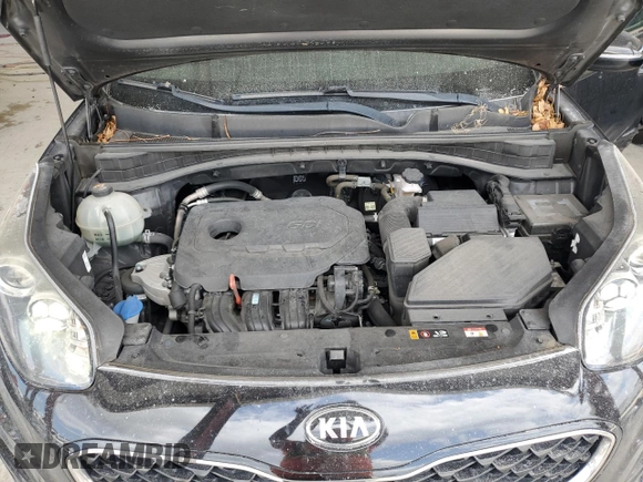 2020 Kia Sportage LX with VIN KNDPM3AC9L7684717, listed as a Copart auction lot 52885165 with 66,742 mi miles and Non Repairable. Bid and sale history available at carsss.com. Image 12.
