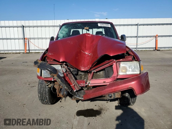 2009 Ford Ranger XL with VIN 1FTYR14D29PA22825, listed as a Copart auction lot 53922095 with 0 mi miles and Clean Title. Bid and sale history available at carsss.com. Image 5.