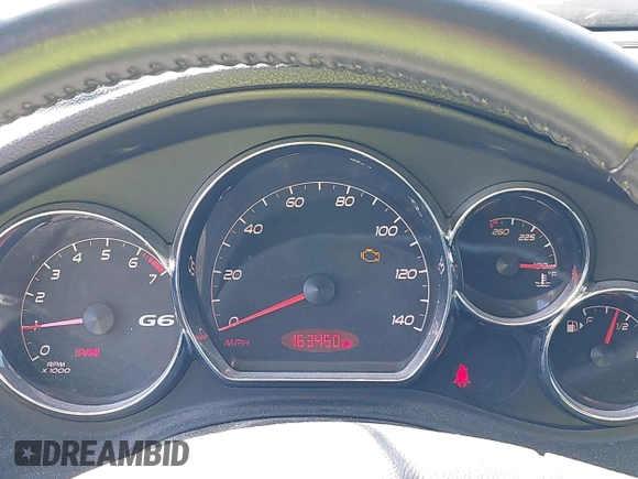 2009 Pontiac G6 GT 1SA with VIN 1G2ZH57N094169976, listed as a IAAI auction lot 42255062 with 163,950 mi miles and . Bid and sale history available at DreamBid. Image 7.