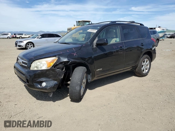 2007 Toyota RAV4 Limited with VIN JTMBD31V176024744, listed as a Copart auction lot 52003835 with 70,307 mi miles and Salvage Title. Bid and sale history available at carsss.com. Image 1.
