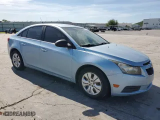 2012 Chevrolet Cruze LS with VIN 1G1PC5SH9C7199947, listed as a Copart auction lot 53749425 with 116,843 mi miles and Clean Title. Bid and sale history available at carsss.com. Image 4.