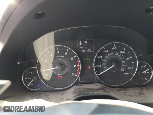 2012 Subaru Outback Prem with VIN 4S4BRCCC5C3259698, listed as a Copart auction lot 58598905 with 186,123 mi miles and Non repairable. Bid and sale history available at DreamBid. Image 9.