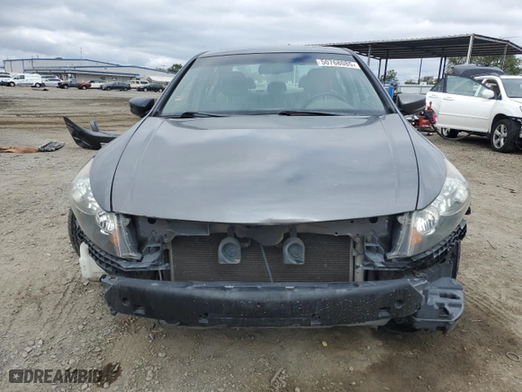 2009 Honda Accord Sdn EX-L with VIN 1HGCP26849A123455, listed as a Copart auction lot 50768085 with 124,497 mi miles and Salvage Title. Bid and sale history available at carsss.com. Image 5.