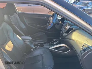 2013 Hyundai Veloster Turbo with VIN KMHTC6AE7DU115884, listed as a Copart auction lot 84959054 with 152,133 mi miles and Clean title. Bid and sale history available at DreamBid. Image 5.