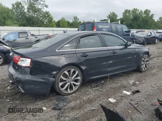 2014 Audi A6 Prestige z VIN WAUHGAFC1EN156688, wystawiony jako Copart lot #63921445 z przebiegiem 110 987 mil mil oraz Czysty tytuł • Clean title. Historia ofert i sprzedaży dostępna na DreamBid. Obrazek 3.