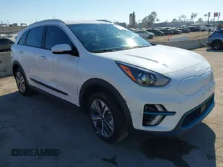 2022 Kia Niro EV S with VIN KNDCC3LG1N5160736, listed as a IAAI auction lot 41862260 with 46,812 mi miles. Bid and sale history available at carsss.com. Image 1.