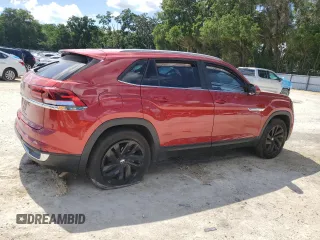 2022 Volkswagen Atlas SE z VIN 1V2JC2CA6NC210327, wystawiony jako Copart lot #56853385 z przebiegiem 96 466 mil mil oraz Nie do naprawy • Non repairable. Historia ofert i sprzedaży dostępna na DreamBid. Obrazek 3.