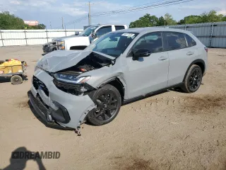 2024 Honda HR-V Sport with VIN 3CZRZ1H58RM752309, listed as a Copart auction lot 54977025 with 6,821 mi miles and Salvage title. Bid and sale history available at DreamBid. Image 1.