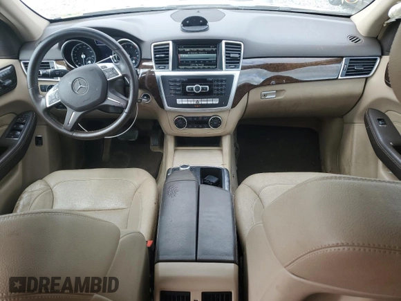 2015 Mercedes-Benz M ML 350 with VIN 4JGDA5JB9FA453494, listed as a Copart auction lot 51748755 with 120,682 mi miles and Clean Title. Bid and sale history available at carsss.com. Image 8.