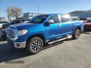 2017 Toyota Tundra 4WD Limited with VIN 5TFHW5F12HX603467, listed as a Copart auction lot 46814285 with 191,785 mi miles and Salvage Title. Bid and sale history available at carsss.com. Image 1.