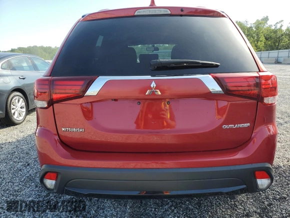 2018 Mitsubishi Outlander SE with VIN JA4AD3A30JZ059902, listed as a Copart auction lot 54684205 with 98,893 mi miles and Salvage title. Bid and sale history available at DreamBid. Image 6.