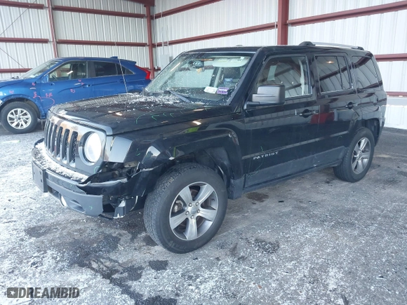 2017 Jeep Patriot High Altitude with VIN 1C4NJRFB3HD162564, listed as a IAAI auction lot 41292520 with 105,804 mi miles. Bid and sale history available at carsss.com. Image 18.