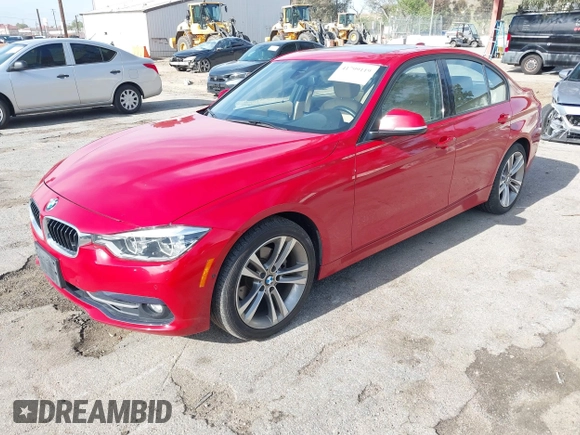 2016 BMW 3 Series 328i with VIN WBA8E9G50GNT82356, listed as a IAAI auction lot 41799119 with 83,337 mi miles. Bid and sale history available at carsss.com. Image 19.