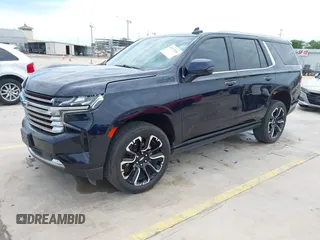 2023 Chevrolet Tahoe High Country with VIN 1GNSCTKT8PR215292, listed as a IAAI auction lot 42377531 with 32,525 mi miles and . Bid and sale history available at DreamBid. Image 18.