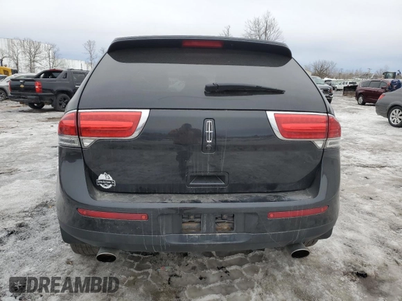 2012 Lincoln MKX with VIN 2LMDJ8JK7CBL09674, listed as a Copart auction lot 48488015 with 103,182 mi miles and Salvage Title. Bid and sale history available at DreamBid. Image 6.