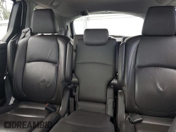 2018 Honda Odyssey Elite z VIN 5FNRL6H9XJB064148, wystawiony jako Copart lot #56214025 z przebiegiem 117 627 mil mil oraz Szkoda całkowita • Salvage title. Historia ofert i sprzedaży dostępna na DreamBid. Obrazek 10.