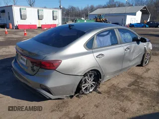 2023 Kia Forte LXS with VIN 3KPF24AD8PE521711, listed as a IAAI auction lot 41585460 with 62,360 mi miles. Bid and sale history available at carsss.com. Image 4.